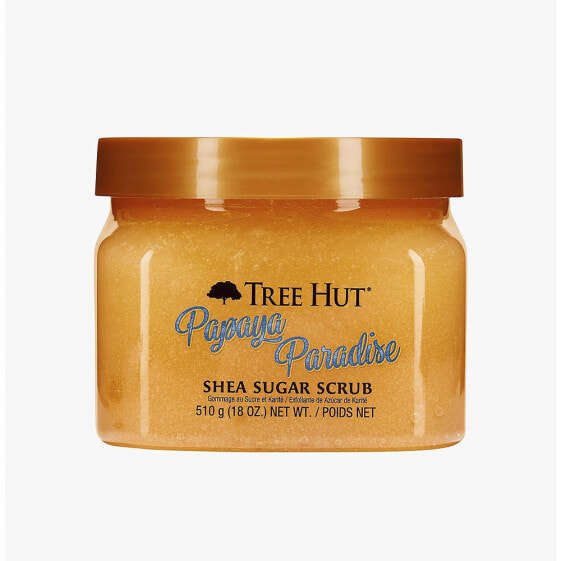 Tree Hut Tahitian Papaya Paradise Shea Sugar Scrub Сахарный скраб для тела с маслом ши и ароматои папайи 510 г