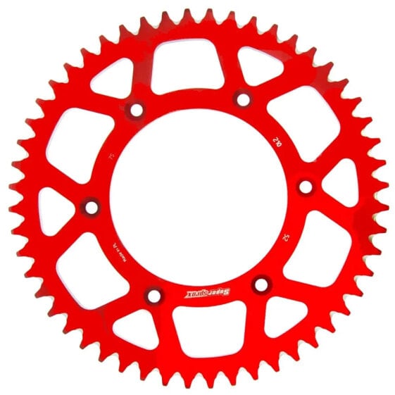 SUPERSPROX Aluminium 52D RAL210X52RED rear sprocket