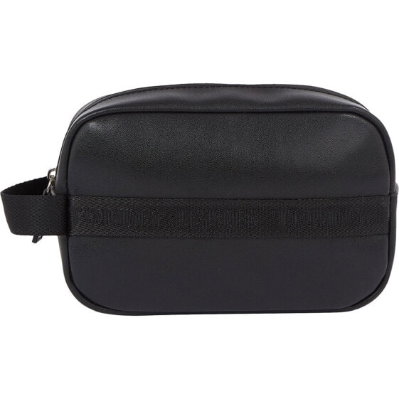 TOMMY JEANS Essential Leather Wash Wash Bag