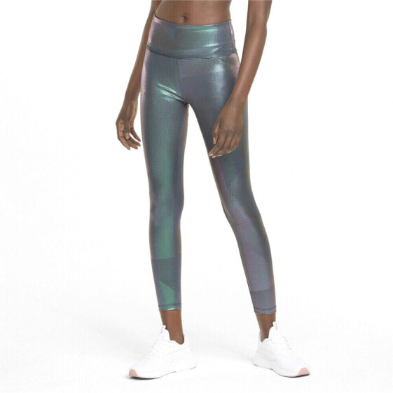 Puma Stardust Crystalline High Waist 78 Training Leggings Womens Size XS Athlet