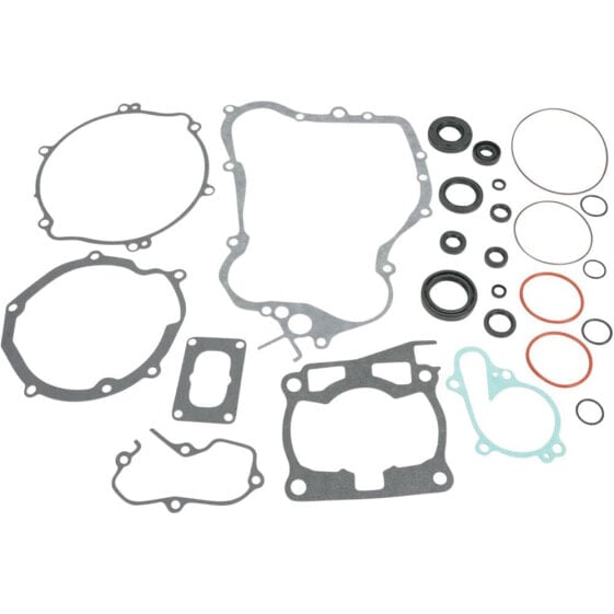 MOOSE HARD-PARTS 811639 Offroad Complete Gasket Set With Oil Seals Yamaha YZ125 01-04