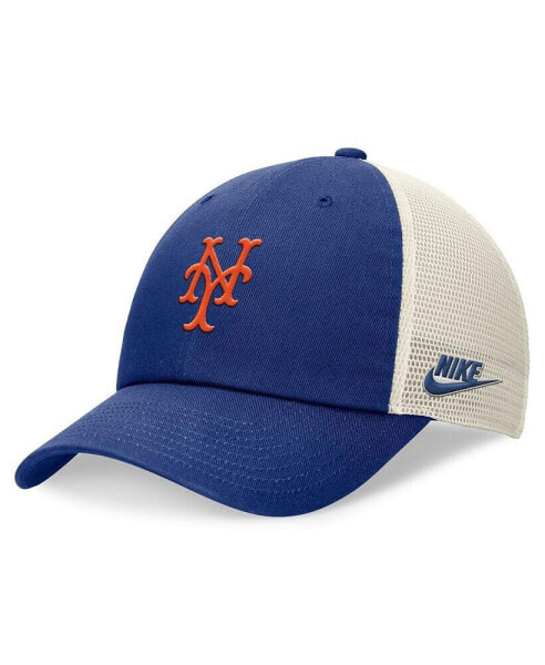 Men's Royal New York Mets Cooperstown Collection Rewind Club Trucker Adjustable Hat