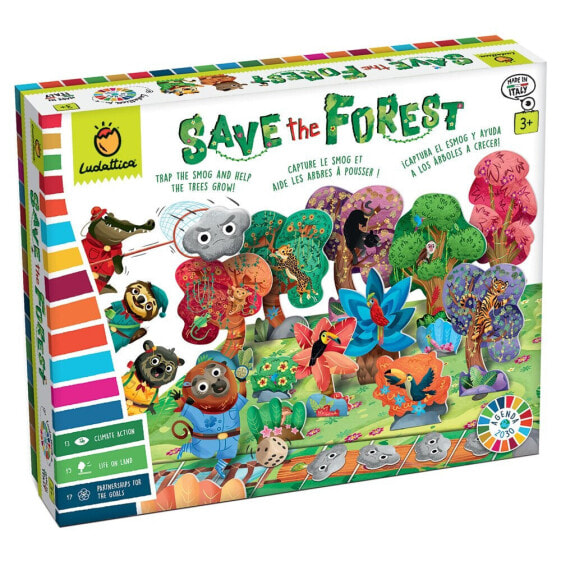LUDATTICA Agenda 2030 Let´S Save The Forest! Board Game