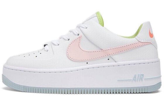 Nike Air Force 1 Low Sage One Of One 低帮 板鞋 女款 白粉色 / Кроссовки Nike Air Force CW5566-100