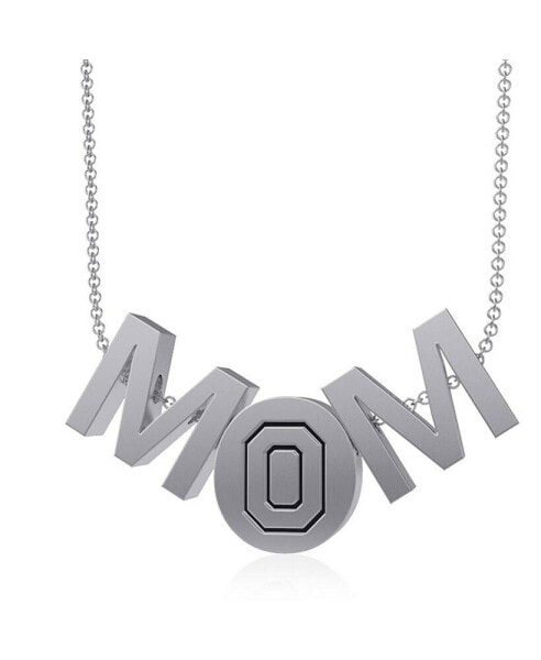 Women's Ohio State Buckeyes MOM Necklace