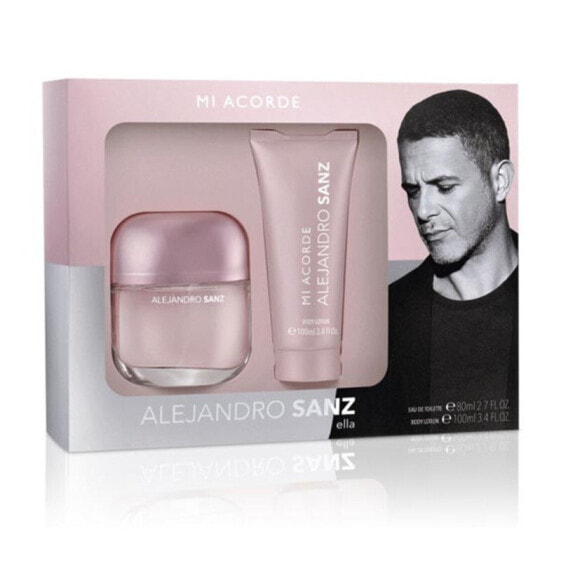 Женский парфюмерный набор Mi Acorde Alejandro Sanz BF-8436581940787_Vendor (2 pcs) 2 Предметы