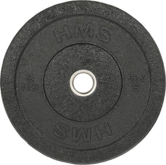 HMS Talerz Olimpijski Bumper 5 Kg Czarny (CHTBR05)