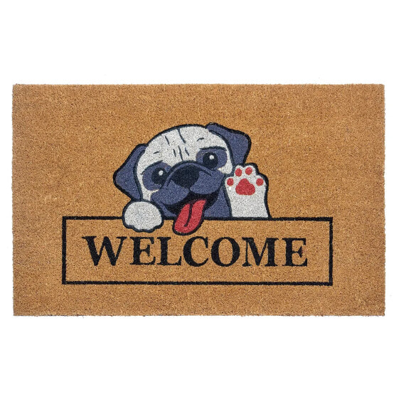 Kokos Fußmatte Welcome & Dog