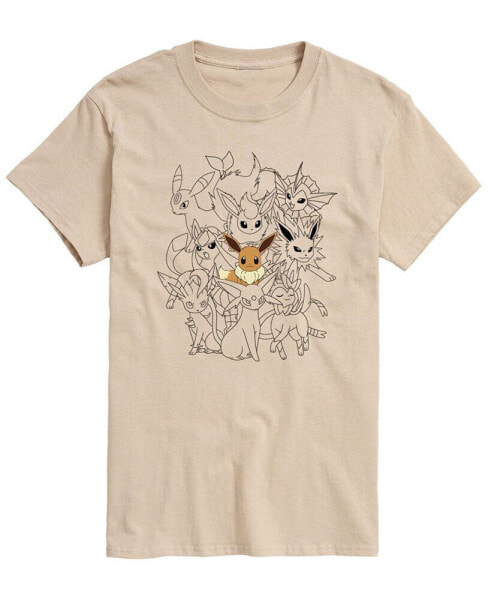 Men's Pokemon Characters Graphic T-shirt