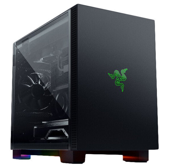 RC21-01400100-R3M1 - Midi Tower - PC - Black - Mini-DTX - Mini-ITX - SPCC - Steel - Tempered glass - Gaming