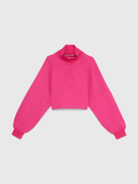 Kids' Half-Zip Mockneck Sweatshirt