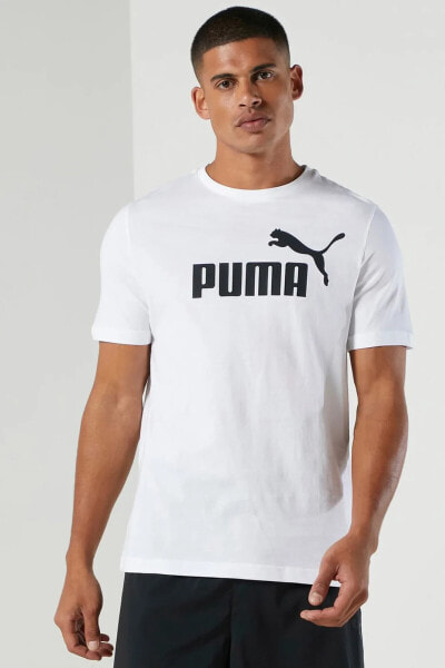 Футболка мужская PUMA Ess Logo Tee 586666-02 БЕЛЫЙ