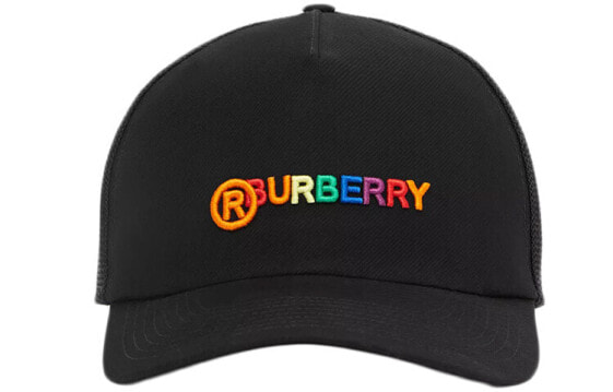 Burberry 博柏利 彩色 Logo 棒球帽 黑色 / Шапка Burberry Logo 80315431