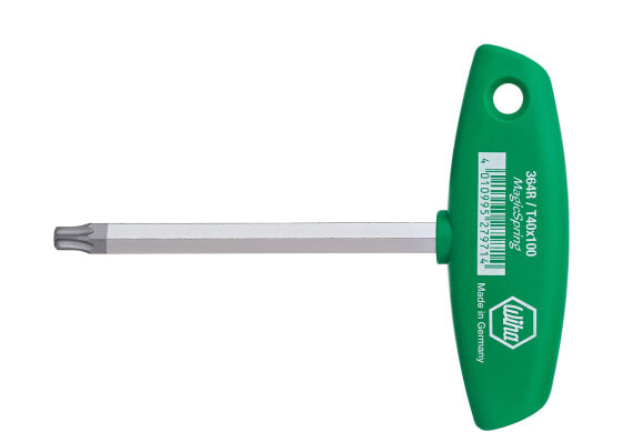 Wiha 364R - L-shaped hex key - 1 pc(s) - T-handle with short arm - Chromium-vanadium steel - 10 cm