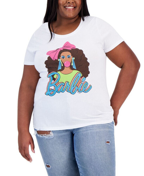 Trendy Plus Size 80's Barbie Graphic T-Shirt