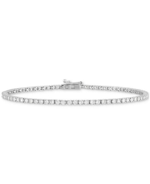 Lab Grown Diamond Tennis Bracelet (2 ct. t.w.) in 14k White Gold