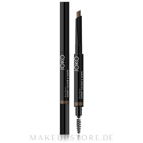 Augenbrauenstift mit Bürste - Joko Brow Pencil Expert Colour & Shape 03