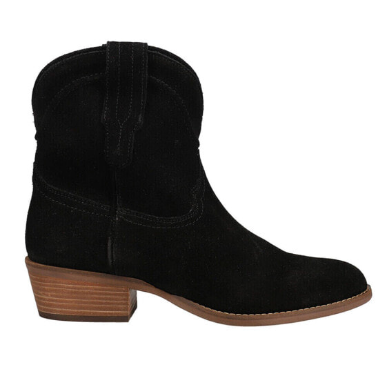 Dingo Tumbleweed Roper Round Toe Booties Womens Black Casual Boots DI561-001