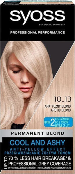 Краска для волос Syoss Крем окрашивающий 10-13 Арктический блонд