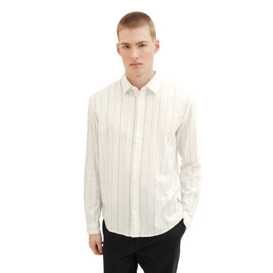 TOM TAILOR 1038780 Relaxed Striped Oxford shirt