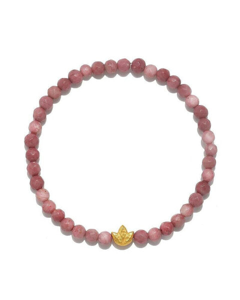 Healing Journey Rhodonite Stretch Bracelet