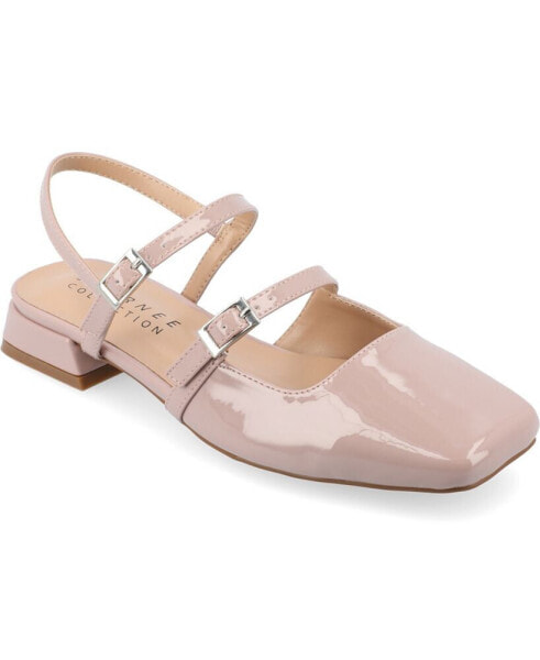 Women's Gretchenn Square Toe Mary Jane Flats