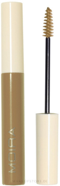 Wimperntusche für Augenbrauen - Moira Brow Defying Mascara 002 - Taupe