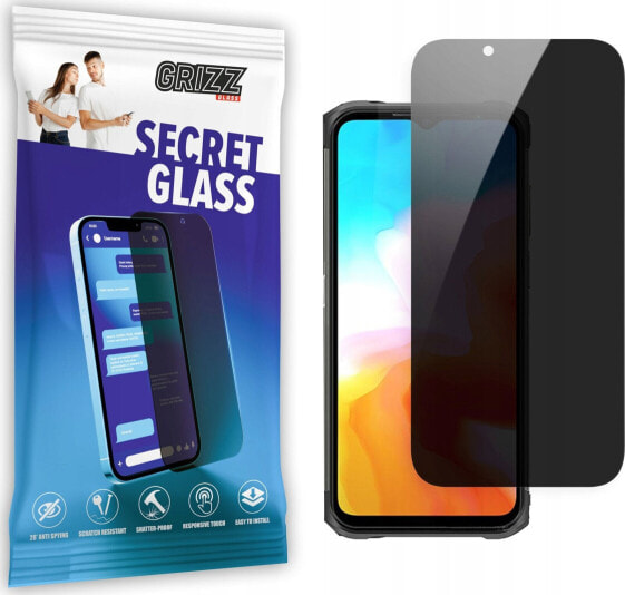 GrizzGlass Szkło prywatyzujące GrizzGlass SecretGlass Ulefone Armor 12