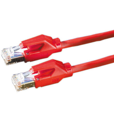 Draka Comteq S/FTP Patch cable Cat6 - Red - 5m - 5 m