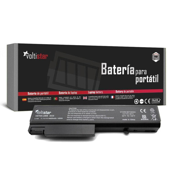Батарея для ноутбука Voltistar BATHP6530B Чёрный Разноцветный 4400 mAh