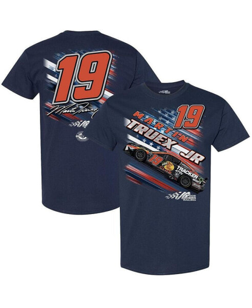 Men's Navy Martin Truex Jr Patriotic Fuel T-shirt