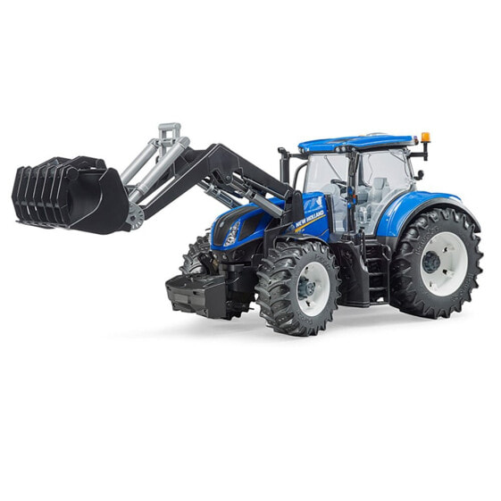 BRUDER Tractor New Holland With Front Shovel