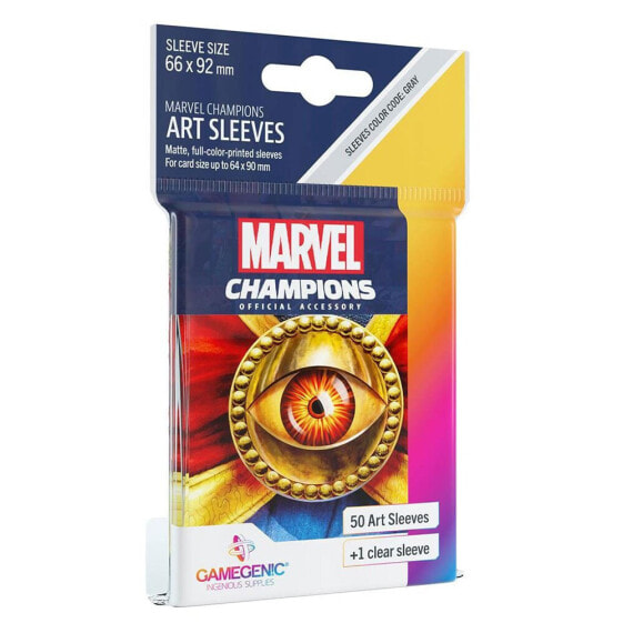 GAMEGENIC Card Sleeves Marvel Champions Doctor Strange 66x92 mm