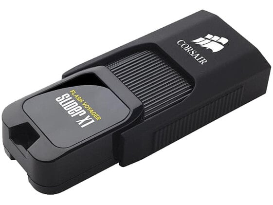 Corsair 256GB Voyager Slider X1 USB 3.0 Flash Drive, Speed Up to 130MB/s (CMFSL3