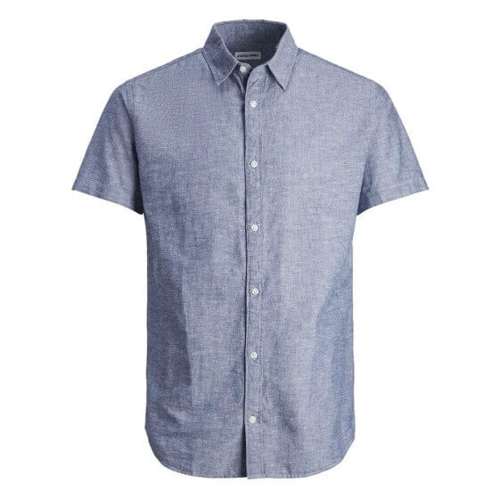 JACK & JONES Elinen Blend short sleeve shirt