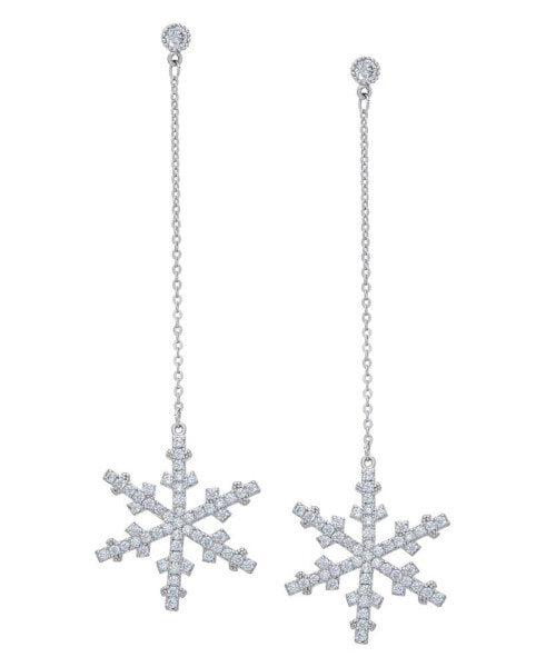 Серьги Macy's Snowflake