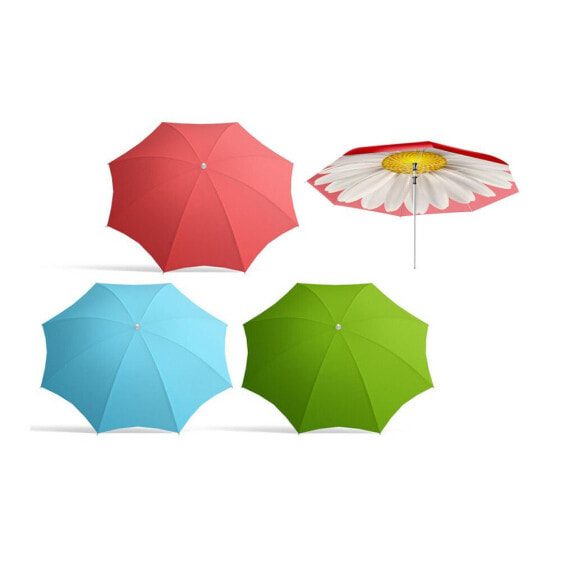 ATOSA 180 cm Orientable Metal Nylon Upf 3 Assorted 19/22 mm Parasol