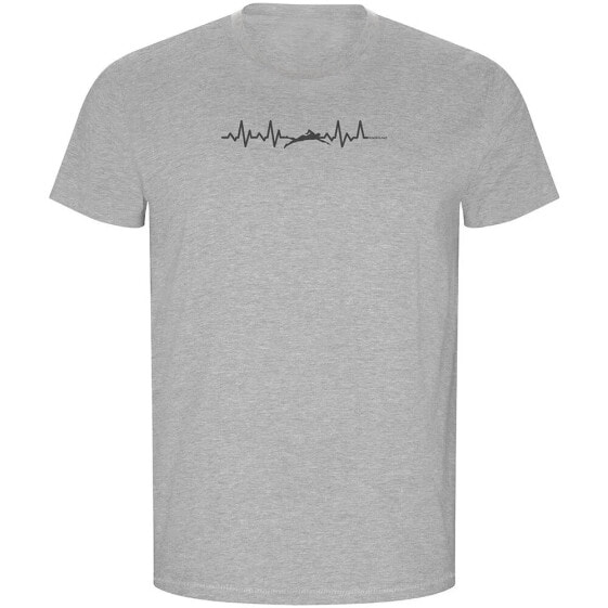 KRUSKIS Swimming Heartbeat ECO short sleeve T-shirt