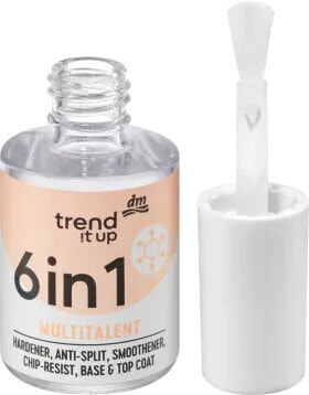 Base & Top Coat 6in1 Multitalent Transparent, 10,5 ml