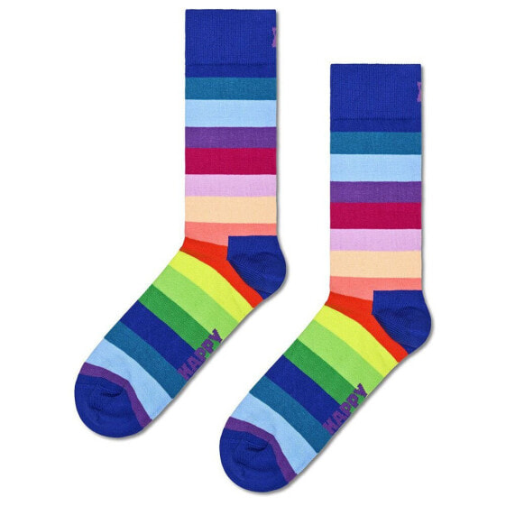 Носки спортивные Happy Socks полосатые