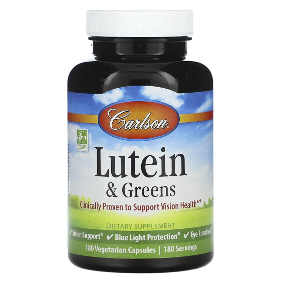 Lutein & Greens, 180 Vegetarian Capsules