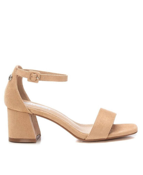 Women's Suede Heeled Sandals By