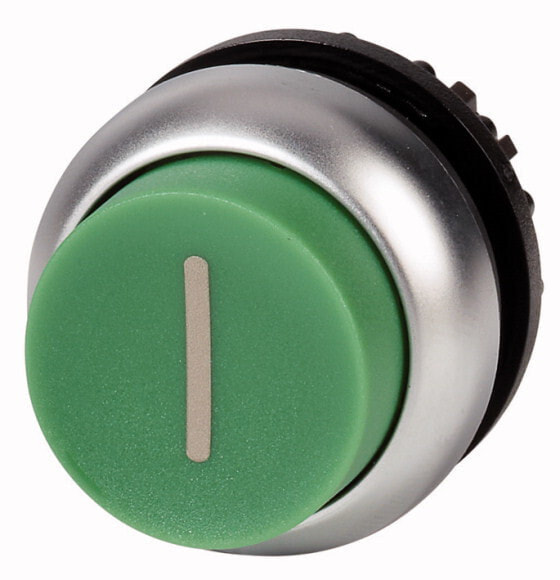 Eaton M22-DH-G-X1 - Pushbutton switch - Black,Green,Metallic - IP66 - IP67 - IP69 - 29.7 mm - 29.7 mm - -25 - 70 °C