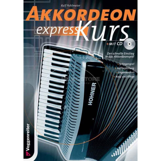 Voggenreiter Akkordeon-Express-Kurs Ralf Pohlmeier,inkl. CD