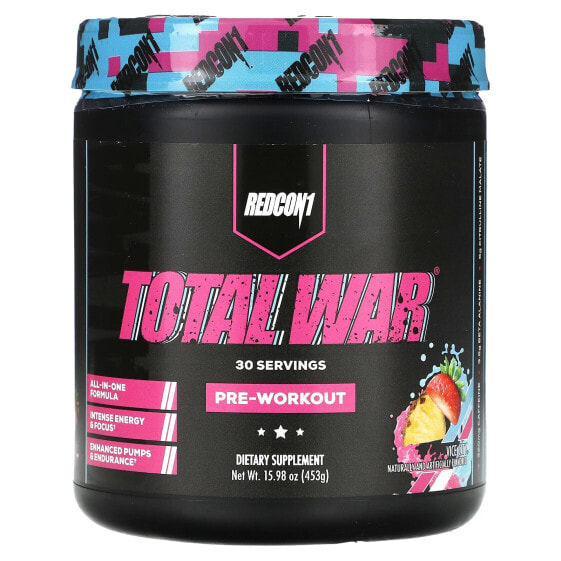 Total War, Pre-Workout, Vice City Strawberry Pina Colada, 15.98 oz (453 g)