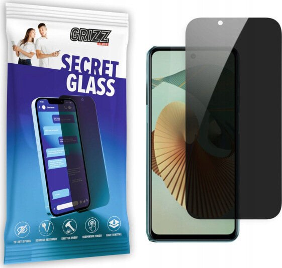 GrizzGlass Szkło prywatyzujące GrizzGlass SecretGlass do ZTE Voyage 30 Pro