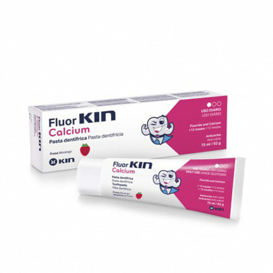 Зубная паста Kin Fluorkin Calcium 75 ml Клубника