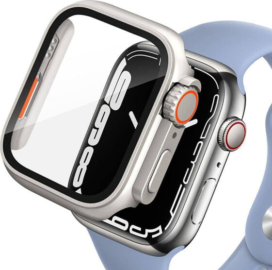 Tech-Protect Etui APPLE WATCH 7 / 8 (45MM) Tech-Protect Defense360 titanium pomarańczowe