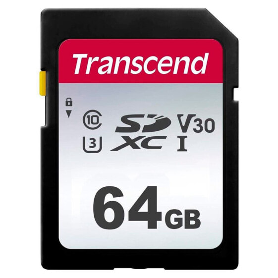 TRANSCEND 300S SD Class 10 64GB memory card