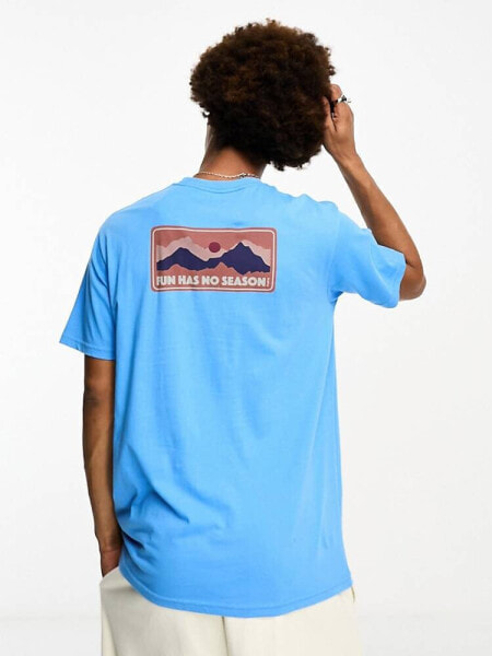 Kavu All The Fun t-shirt in blue